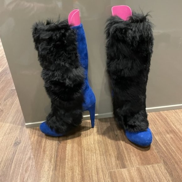 Giuseppe Zanotti Fur Women Boots, Mink Fur, Brand new, size 8.5-9, heeled boots - Picture 2 of 7